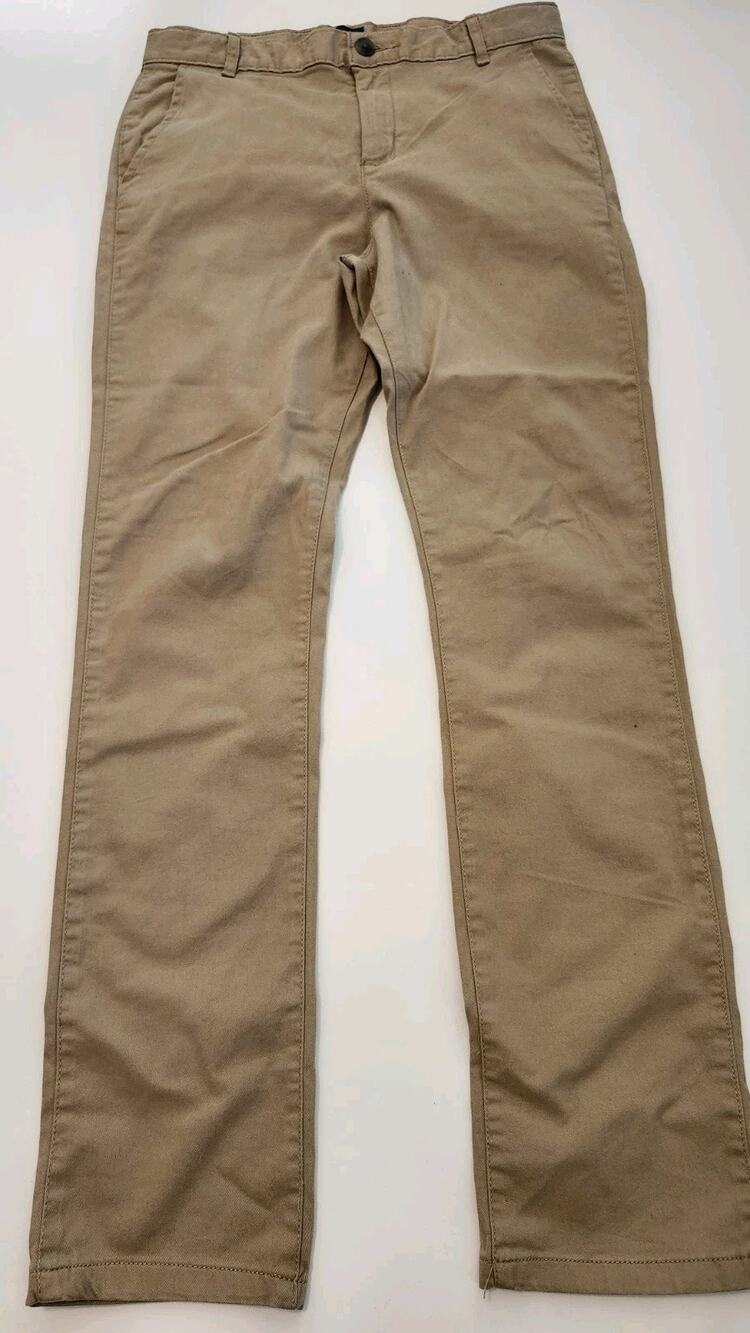 Children’s Place Boys Khakis Size 16 Chino Adjustable Waist Straight Leg #546